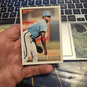 Hector carrasco baseball card
